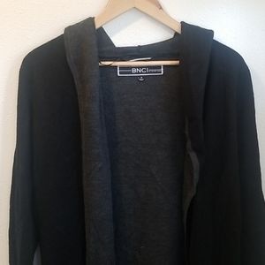Black Cardigan by Blanc Noir